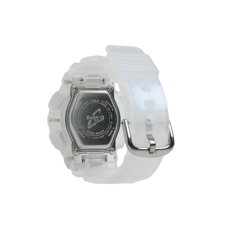 Casio BABY G Часы с кварцевым механизмом Ремешок из смолы Женские часы Многоцветный циферблат BA-110PL-7A2