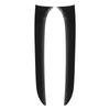 2pcs Rear Window Side Spoiler Canard Wing Glossy Black Replacement for 1 Series F20 F21 20122019