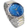 Citizen Quartz Men's Watch BI5124-50L Blue Silver Gold Stainless Steel 100m Water Resistant