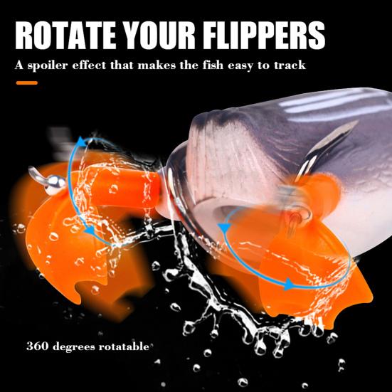 8 см, 9,5 г, 3D спиннер, наживка для утки, яркий внешний вид, яркий цвет, рыболовная приманка, утенок, плавающая шлепающаяся ножка, жесткие рыболовные снасти