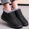 Fashion Women Boots Snow Fur Women Shoes Slip On Platform Plush Women's Boots Waterproof Ankle Boots New Winter Shoes Botas Mujer