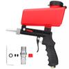 Sandblasting Gun Adjustable Portable Gravity Sand Blaster 90Psi Small Sand Blasting Machine Handheld Pneumatic Blasting Gun Set