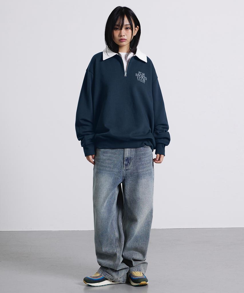 FILLUMINATE Flm Sports Club Sweatshirt - Navy
