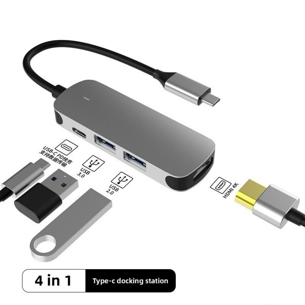 Док-станция типа C с корпусом M2 SSD, USB-концентратор 30, многопортовый адаптер 5 в 1 для ноутбука MacBook