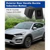 Накладка ручки наружной двери с индукционной кнопкой подходит для Hyundai Tucson 2015 2016 2017 2018   2 шт.