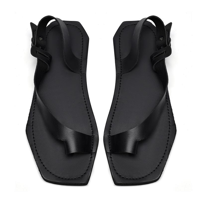 Simple Casual Shoes Hot Sale New Arrival Men's Fisherman Sandals Quick-Dry Outdoor Beach Shoes Street Style Male Summer Flats