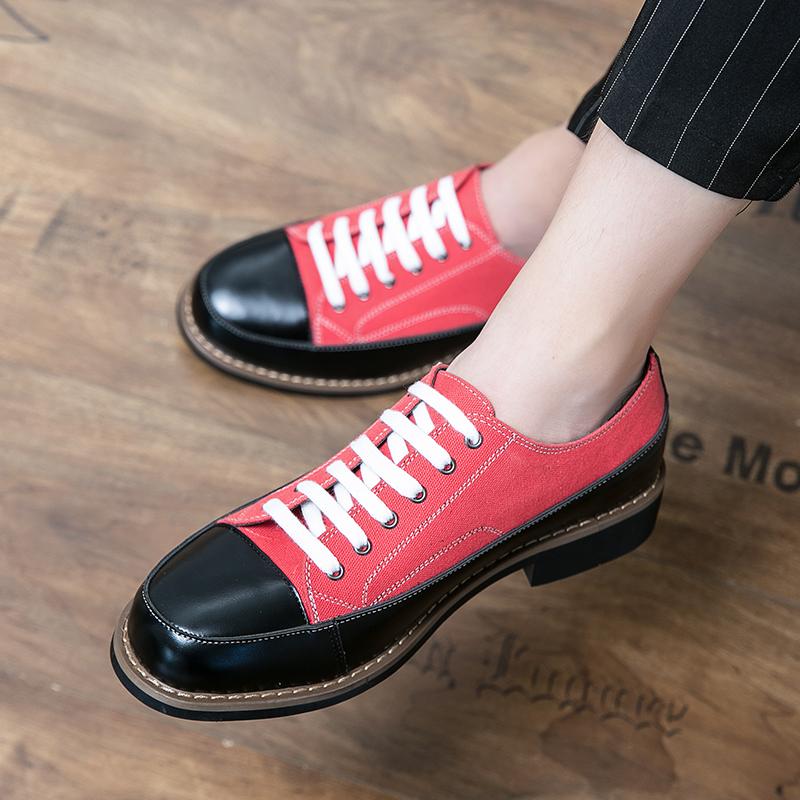Модные кожаные туфли мужские повседневные туфли на шнуровке мокасины высокого качества на низком каблуке и платформе кожаные туфли премиум класса люкс бренда оксфорды