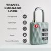 Zinc alloy 3 Digit Combination Lock Anti-theft Backpack Padlock Customs Password Lock  for Travel