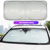Автомобильный солнцезащитный козырек на лобовое стекло Sun Shade Visor Windscreen Складной Для Mercedes Benz AMG A B C E G CLA W211 W203 W204