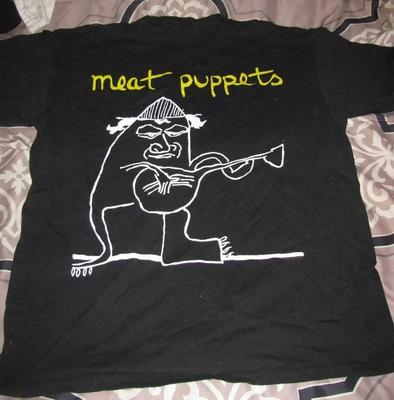Футболка Meat Puppets с коротким рукавом, хлопок, все размеры S-4XL BL985