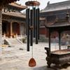 Relaxing Sound Chimes Metal Wind Chime with 6 Aluminum Tubes, Garden Hanging Chimes, Outdoor Weather Resistant for Patio Decoration Durable