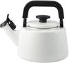 Fuji Enamel Cotton Plus Whistle Kettle 2.1L White CTP-2.1WK.W