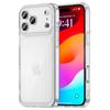 Case for iPhone 17 Pro Max, Silicone with Hard Back, Transparent