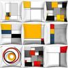 Simple Colorful Geometric Decorative Pillowcase Living Room Office Ornaments Home Pillowcase