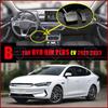 Автомобильные коврики для пола для BYD Qin Plus EV 2024 Автомобильные подкладки для ног Покрытие автомобильного ковра Аксессуары для интерьера