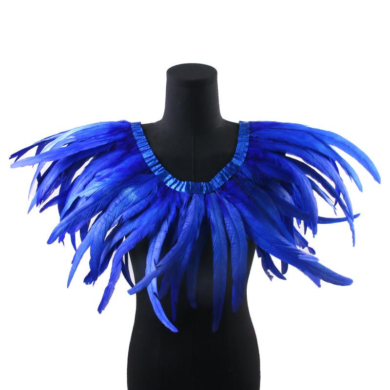 25-30 см полоски ткани с перьями для украшения сценического костюма своими руками