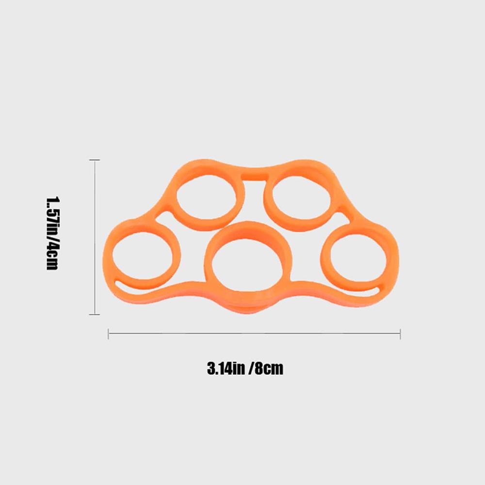 Силиконовые тренажеры для пальцев, эспандеры для тренировки пяти пальцев, упражнения для запястья, растяжитель пальцев, эспандер, тренажер для силы, реабилитационный тренажер, натяжитель