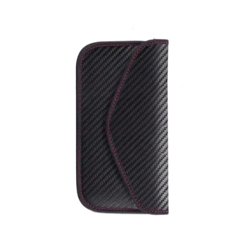 Держатель из углеродного волокна с блокировкой RFID-сигнала, сумка для хранения ключей для ключей Faraday, защита безопасности