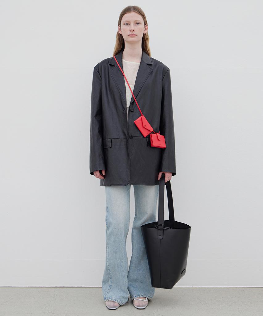 Levar Becoming Leather Hobo Bag - Black
