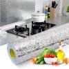 3 м/5 м/10 м кухонные маслостойкие самоклеящиеся наклейки противообрастающие высокотемпературная алюминиевая фольга газовая плита шкаф контактные обои