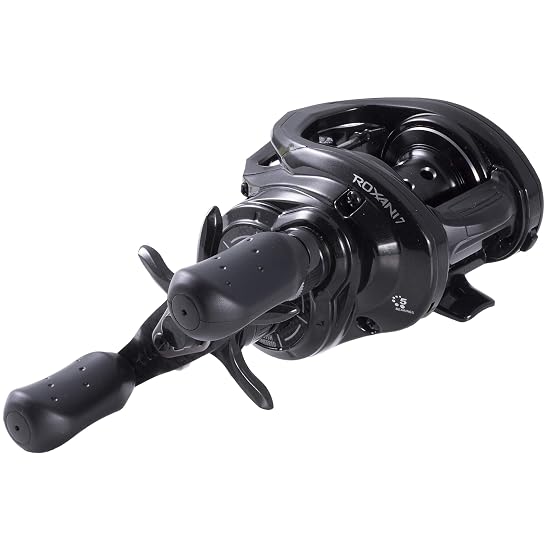 AbuGarcia ROXANI7-L Left Handle High Gear Baitcasting Reel Carbon Handle Saltwater Compatible