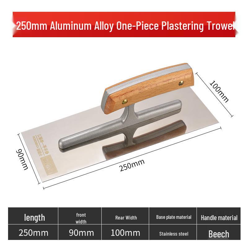 Kemaixin Plastering Trowel with Wooden Handle - Paint, Scrape, and Putty Tool for Walls