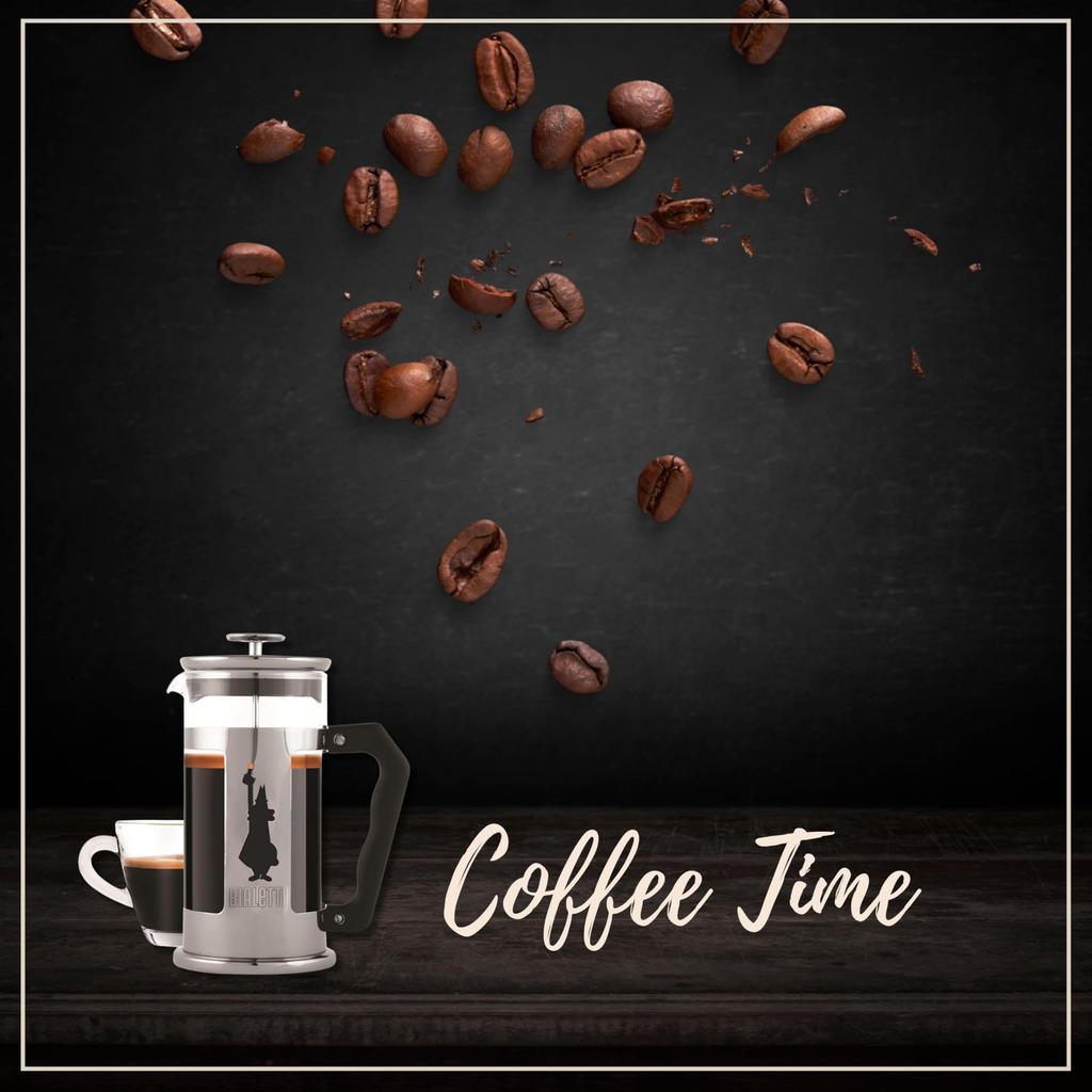Bialetti Preziosa 2-х персонный френч-пресс кофеварка (для / 350мл)