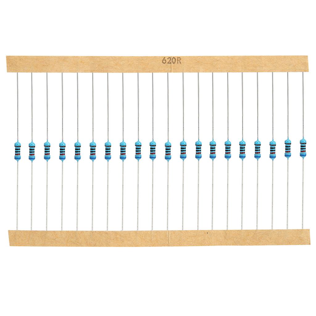 2600 Pcs High Accuracy Insulation Heatresisting Anticorrosion Assorted Resistors for DIY Projects