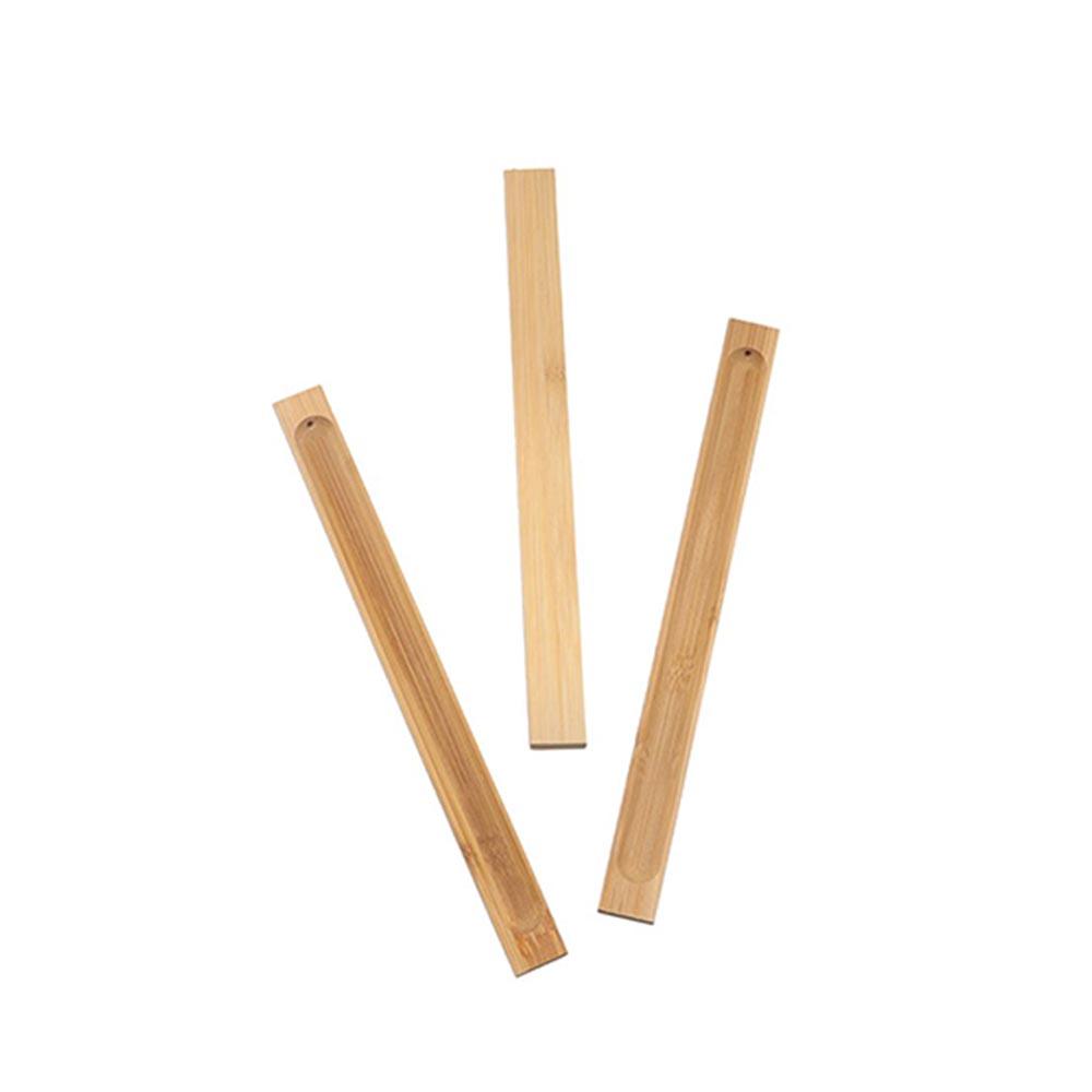 Бамбуковая бамбуковая доска Держатель для благовоний Экологичный Анти-пепел Летающий держатель для палочек благовоний Японский стиль Натуральный Пепельница для пепла от благовоний