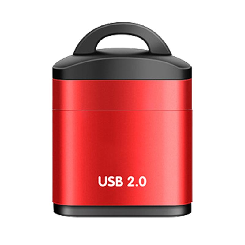 Устройство чтения карт Micro Sd/tf с брелком, мини-портативная высокоскоростная карта памяти USB2.0 для мобильного телефона