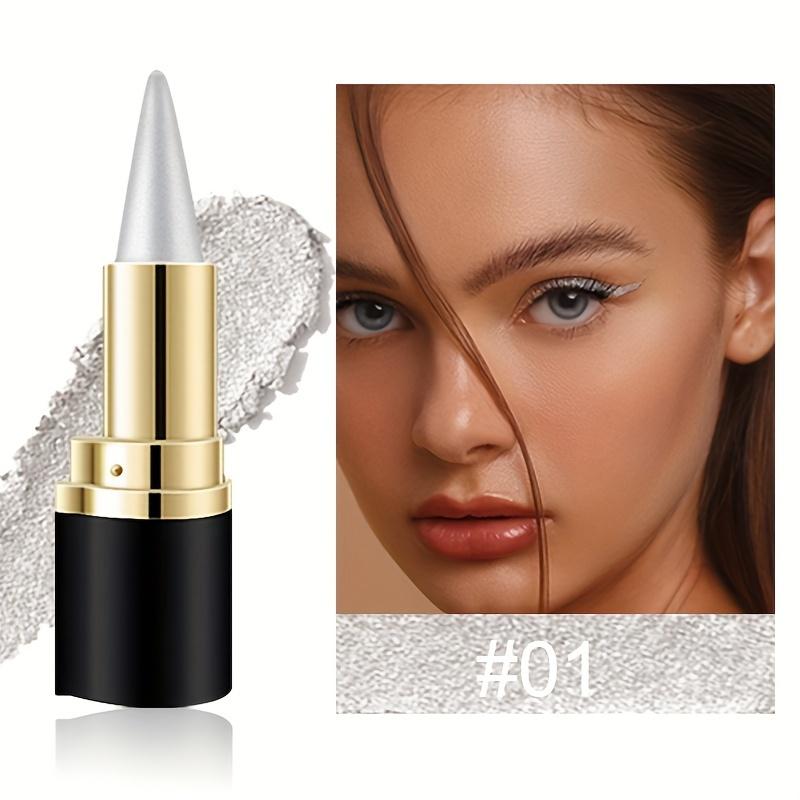 Стойкая гелевая подводка для глаз на 24 часа — матовая, быстросохнущая, не размазывается и водостойкая в 4 цветах для безупречного повседневного и праздничного образа