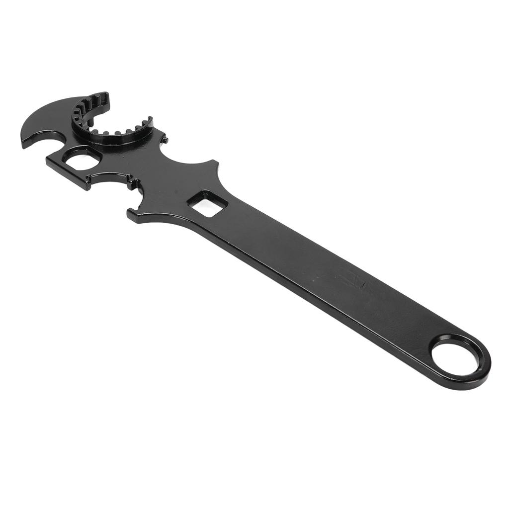 Multi Function Lock Spanner Heavy Duty Carbon Steel Wrench for Automotive Repairs Equipment Maintenance Nut Removal Home Use