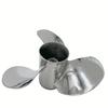 Лодочный гребной винт 9 7/8x13, подходит для подвесного двигателя Yamaha 25HP-30HP, 3 лопасти, нержавеющая сталь, 10 зубьев, OEM НЕТ: 664-45949-02-ЭЛ 9.875x13