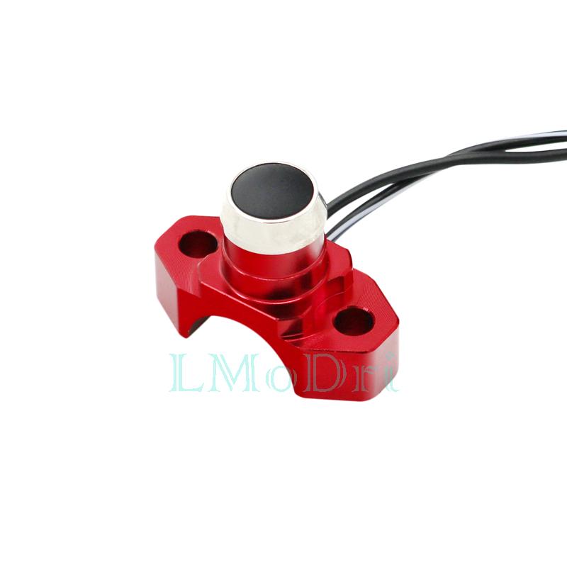 LMoDri переключатель для мотоцикла, кнопка самовозврата, крепление на руль, электрический пусковой сигнал, звуковой сигнал с ЧПУ
