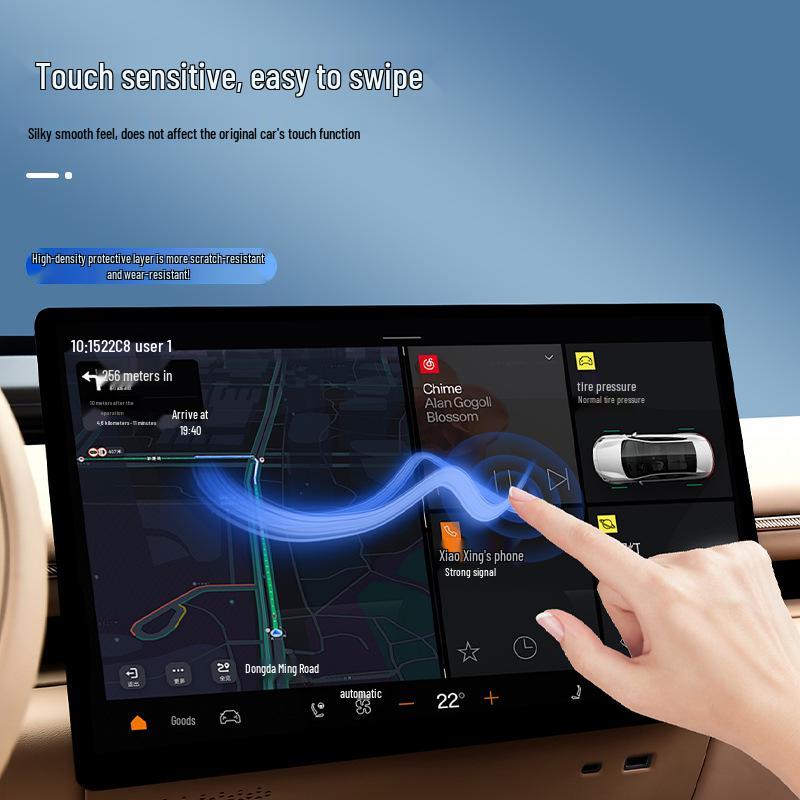 Nio ES8 Navigation Screen Protector & Rear AC Mod Kit