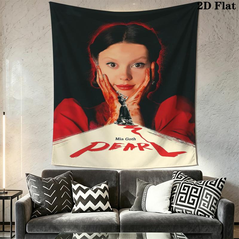 Pearl movie Wall Tapestry Aesthetic Wall Hanging Printed Fabric Blanket Decorative Tapestries for Bedroom Living Room Home Decor