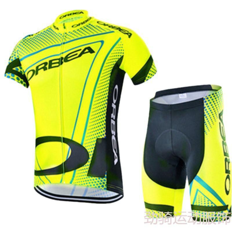 ORBEA Team Edition Cycling Jersey Set Breathable Bike Wear Unisex Mountain Road Bikes