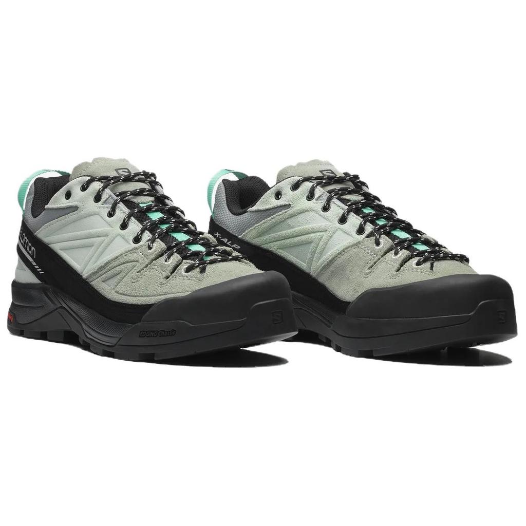 SALOMON X-Alp Ltr Comfortable Durable Non-Slip Wear-Resistant Low-Top Outdoor Functional Shoes Unisex Shoes Black Green Teal 475961