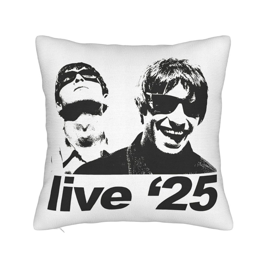 O-Oasis live'25 живой тур группы Наволочка Подушка Декоративная Подушка Теплые Домашние Украшения Квадратная Различные Размеры