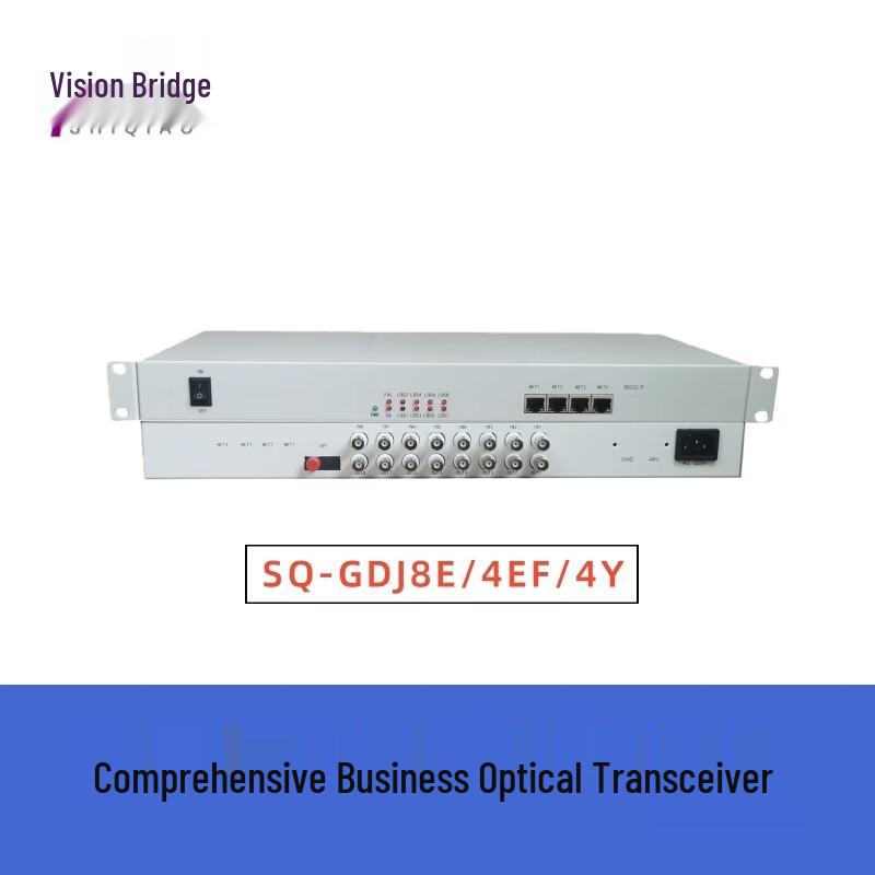 Multi-Service Fiber Optic Transceiver (CN version)