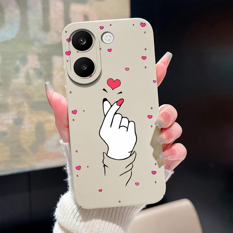 Для Xiaomi Poco X8 Pro X8 Pro Max Чехлы Цветное Сердце Защита от падения Художественный Защитный Чехол Для PocoX8Pro PocoX8ProMax Задняя Крышка