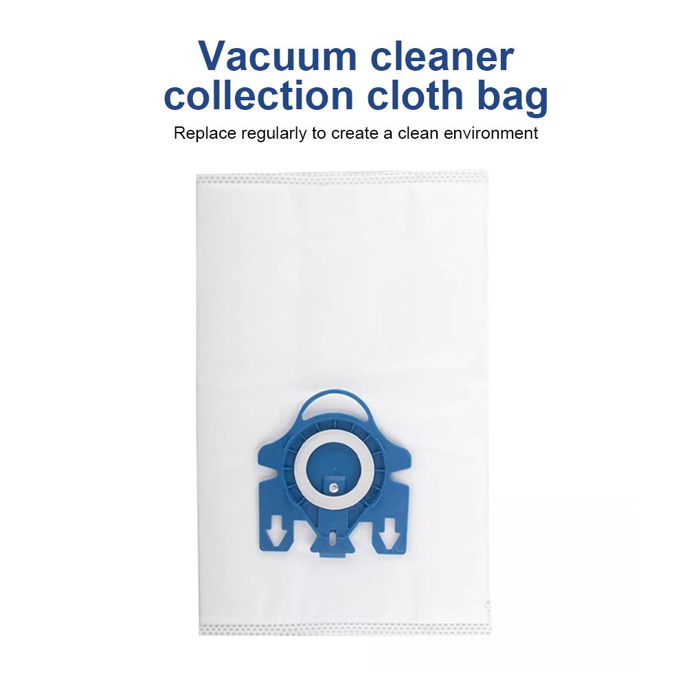 8 Pack Replacement Vacuum Bags Effective Dust Filtration Compatible with Miele/Fjn/GN Hyclean 3D