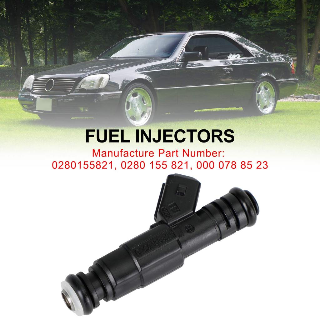 1 ШТ. Топливная форсунка 0280155821 Подходит для Mercedes-Benz W124 R129 W140 W202 W210