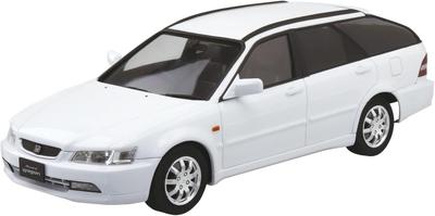 Aoshima Bunka Kyozai Модель автомобиля серии Honda CF6 Accord Wagon VTL Пластиковая модель 1/24 № 140 '00 (Машина)