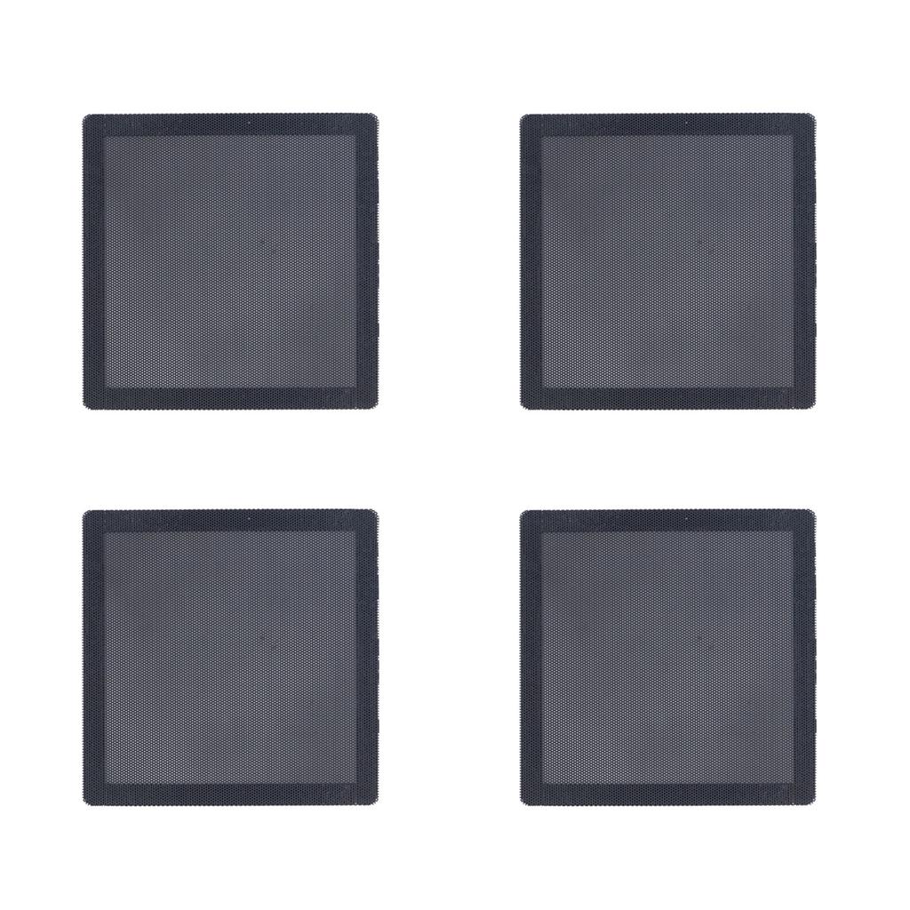 10Pcs Fan Dust Filter Mesh PVC Magnetic Frame PC Computer Case Cover 140mm Black
