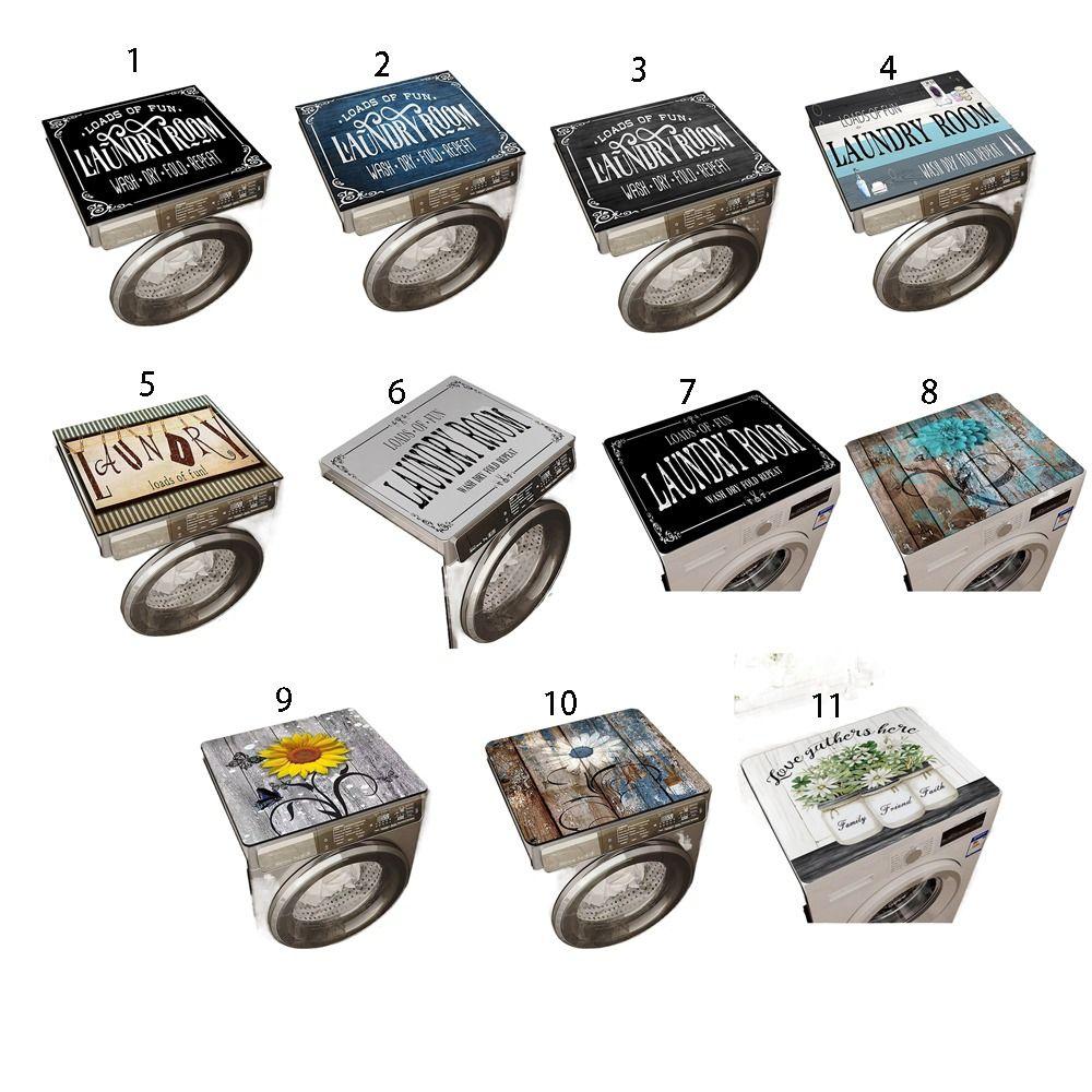 Противоскользящий коврик для стиральной машины с барабаном, пылезащитная салфетка для холодильника, предметы домашнего обихода