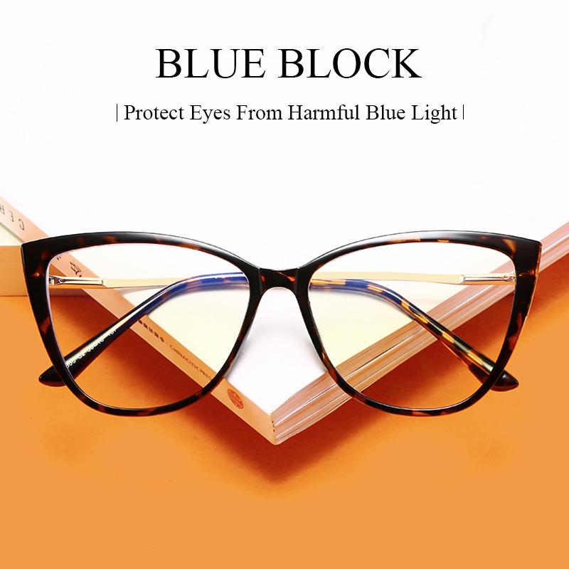 Fashion Reading Glasses Blue Blocker Women