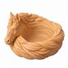 Horse-Shaped Multifunctional Tray for keys jewelry and coins —7-Inch 3D-Printed Horse Trinket Tray; an elegant sculptural storage piece for entryway