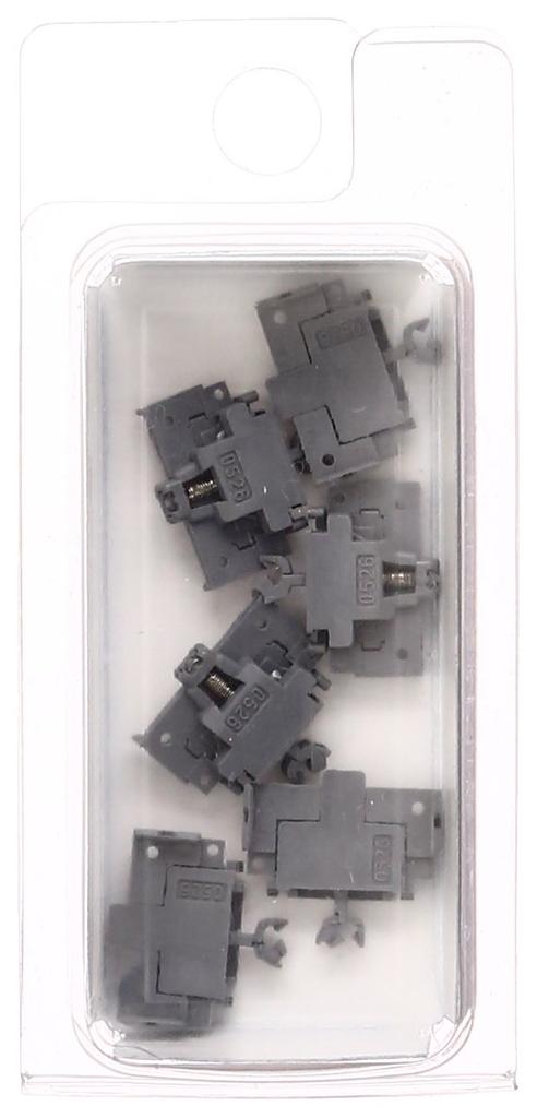 TOMYTEC TOMIX N Gauge Closely Connected TN Coupler SP 6 Pieces BM Telescoping Gray 0375 Железнодорожные принадлежности для моделей
