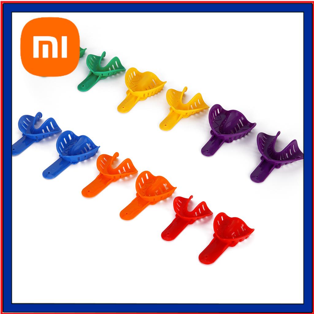 Xiaomi 12 шт. стоматологические слепочные ложки для снятия слепков, прочный пластиковый держатель зубов, лабораторные стоматологические принадлежности, инструменты